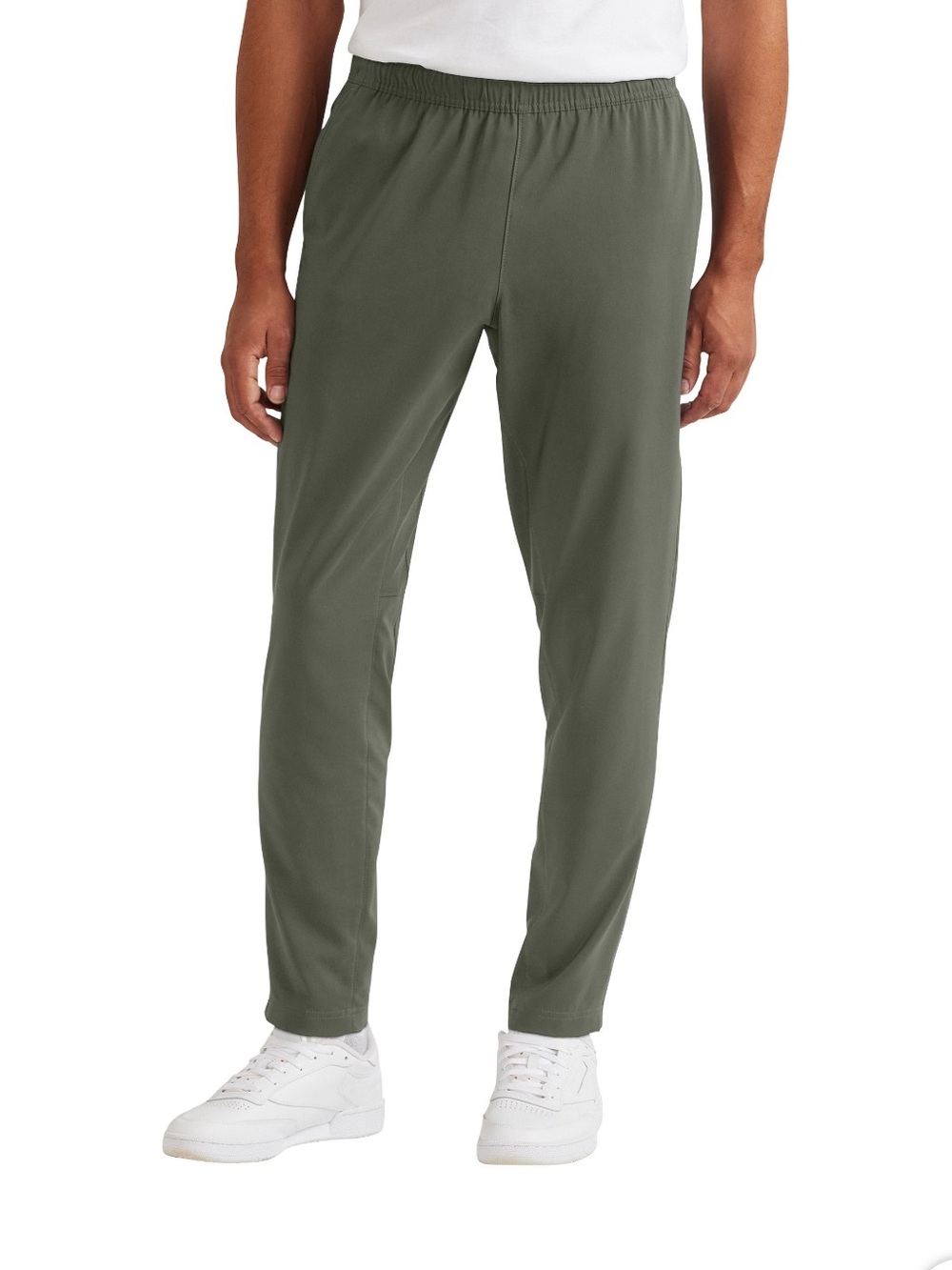 Eddie Bauer Men’s Woven Pants Pull On Size XL Green